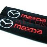  [AUSTRALIA] - Mazda Seat Belt Cover Shoulder Pads Mazda2 Mazda3 Mazda5 Mazda6 RX8