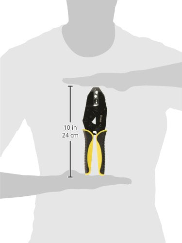 Titan 11956 Ratcheting Spark Plug Connector Crimper Quick Change with Spark Plug Connector Jaw - LeoForward Australia