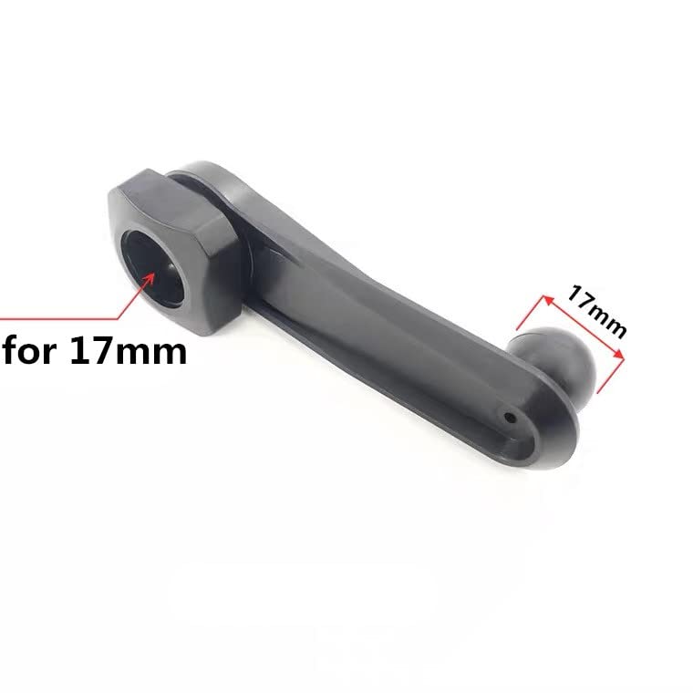  [AUSTRALIA] - ThtRht 2 Pack 17mm Ball Joint Extension Arm Female to Male Head Dead Angle Adapter Bracket Extender Rotating Rod for Car Air Outlet Vent Phone Stand GPS Mount Holder Dash Camera Handle Hook Clamp