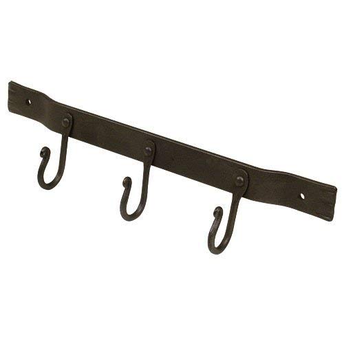 Minuteman International, 3-Hook Wall Bracket, Black 3 Hook - LeoForward Australia