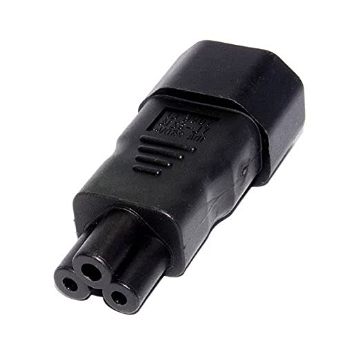  [AUSTRALIA] - chenyang C14 to C5 Converter IEC 320 C14 Socket to C5 Plug Power Adapter