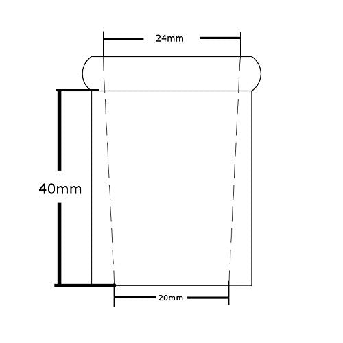 Laboy Glass Single Neck Flat Bottom Boiling Flask 500mL with 24/40 Joint Heavy Wall Distillation Receiving Apparatus Organic Chemistry Lab Glassware - LeoForward Australia