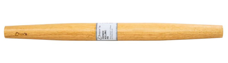  [AUSTRALIA] - French Rolling Pin for Baking Pizza Dough, Pie & Cookie in wood - Essential Kitchen utensil tools gift ideas for bakers 18 inch Pins Birch Wood