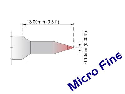  [AUSTRALIA] - Thermaltronics K75C001 Conical 0.10mm (0.004in), Micro Fine