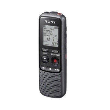  [AUSTRALIA] - Sony Digital Voice Recorder ICD-PX Series, with Built-in Mic and USB, 4GB Memory, Noise Cut for Noise-Free Recordings, Includes A NeeGo Lavalier Lapel Mic