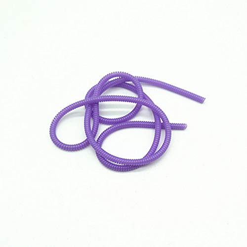  [AUSTRALIA] - VizGiz 7 Pack Spiral Cable Protector Sleeve Saver Universal USB Charging Cable Cover Cord Rope Wrap Strain Relief Anti-Fracture Management Winder for Headphone Earbuds Charger Wire Protection