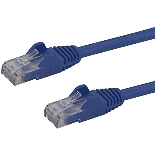  [AUSTRALIA] - StarTech.com 5ft CAT6 Ethernet Cable - Black CAT 6 Gigabit Ethernet Wire -650MHz 100W PoE RJ45 UTP Category 6 Network/Patch Cord Snagless w/Strain Relief Fluke Tested UL/TIA Certified (N6PATCH5BL)