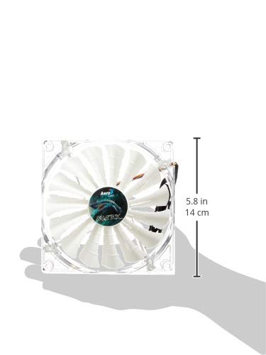  [AUSTRALIA] - AeroCool Shark 140m White Cooling Fan EN55512