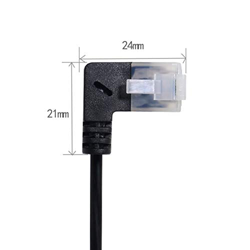  [AUSTRALIA] - Cablecc Ultra Slim Cat6 Ethernet Cable RJ45 Left to Right Angled 25cm UTP Network Cable Patch Cord 90 Degree Cat6a LAN for Laptop Router TV Box Black Left to Right Angled