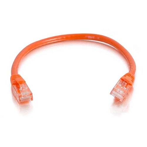  [AUSTRALIA] - C2G 04022 Cat6 Cable - Snagless Unshielded Ethernet Network Patch Cable, Orange (15 Feet, 4.57 Meters)