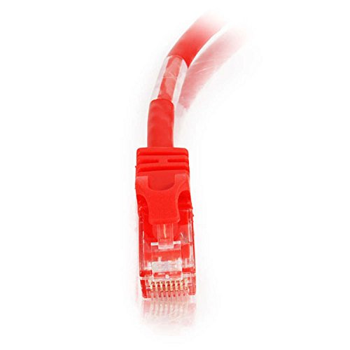  [AUSTRALIA] - C2G 27865 Cat6 Crossover Cable - Snagless Unshielded Network Crossover Patch Cable, Red (25 Feet, 7.62 Meters)