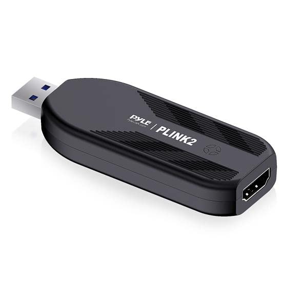  [AUSTRALIA] - HDMI Video Capture Card Camera Link 4K USB3.1 GEN1 HDMI-to-USB Audio-Video Recording via DSLR Camcorder Action Cam, Record Directly to Computer for Gaming Streaming, Conference Live Broadcast PLINK2.5