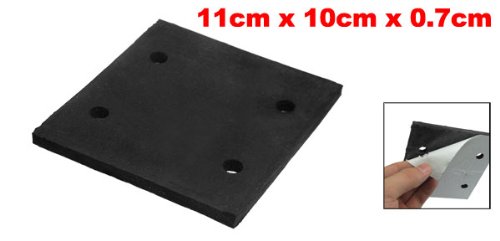  [AUSTRALIA] - uxcell A12110600ux0054 Black Foam Replacement Sander Back Pad Sanding Machine Mat for Makita 4510