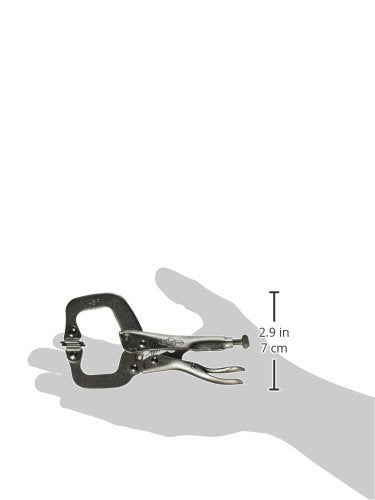  [AUSTRALIA] - IRWIN VISE-GRIP C Clamp, Locking with Swivel Pads, 4-inch (165)