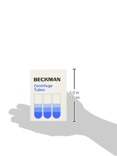 Beckman Coulter 358980 Quick-Seal Tube, Polypropylene, 3.9 mL, 13 mm Diameter, 38 mm Length (Pack of 50) - LeoForward Australia