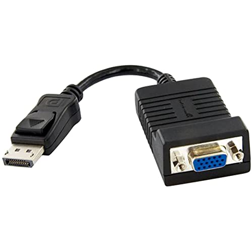  [AUSTRALIA] - StarTech.com DisplayPort to VGA Adapter - Active DP to VGA Converter - 1080p Video - Durable - DP/DP++ Source to VGA Monitor Cable Adapter Dongle - DP 1.2 to VGA - Latching DP Connector (DP2VGA) 3 inches