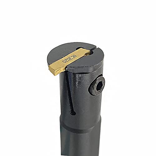  [AUSTRALIA] - GBJ MGIVR2016-2 with MGMN200-G 3020 Grooving Cut-Off Cutter Grooving Insert Boring Bar 16mm 5/8" Grooving Cut-Off Holder for MGMN200 Carbide Inserts Holder (MGIVR2016-2 + 10pcs MGMN200-G 3020) MGIVR2016-2 + 10pcs MGMN200-G 3020
