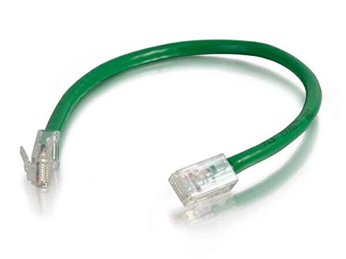  [AUSTRALIA] - C2G 00964 Cat6 Cable - Non-Booted Unshielded Ethernet Network Patch Cable, Green (6 Inch) 6-inches