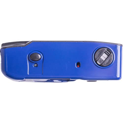  [AUSTRALIA] - Kodak M38 35mm Film Camera - Focus Free, Powerful Built-in Flash, Easy to Use (Classic Blue) Classic Blue