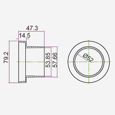  [AUSTRALIA] - JETON 2-1/2" coolant hose, suction hose, joint hose, vacuum adapter