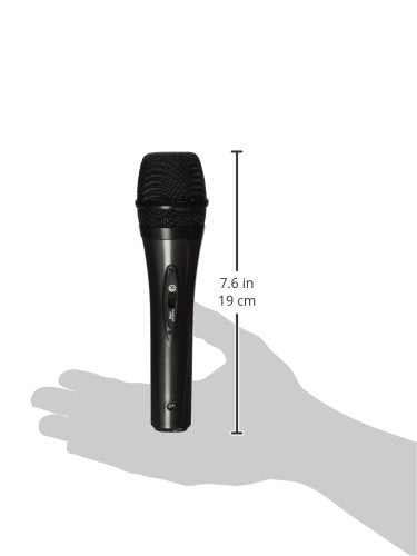  [AUSTRALIA] - Alphasonik Professional Grade Universal Cardioid Multi-Directional Moving Coil Dynamic Handheld Vocal Microphone Internal Shock Absorber Filter On-Stage Studio, Home, Party, Karaoke with On/Off Switch Cardioid PRO Dynamic