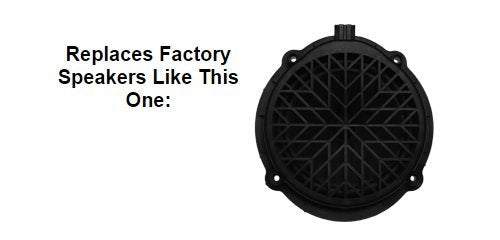 Exact Fit Speaker Adapter Spacer Rings For Porsche Vehicles - SAK066_55-1 Pair - LeoForward Australia