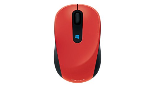 Microsoft Sculpt Mobile Mouse - Flame Red (43U-00023) - LeoForward Australia