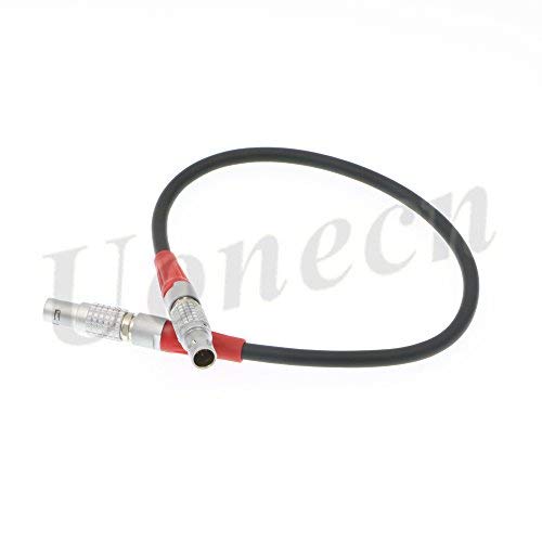  [AUSTRALIA] - Uonecn LBUS Lens Camera Lens 4-Pin Male Motor Cable for ARRI LBUS FIZ MDR Wireless Focus CFORCE