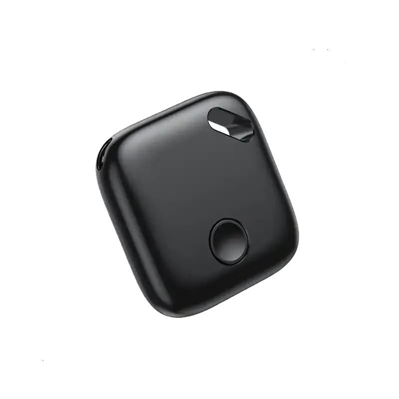  [AUSTRALIA] - [MFi Certificated] GPS Tracker Tag for Vehicles, Car, Kids, Wallet, Dogs, Motorcycle. Working with Apple Find My. Unlimited Distance. 1 Year Battery Life. Small, Portable, Real time. (Black) Black