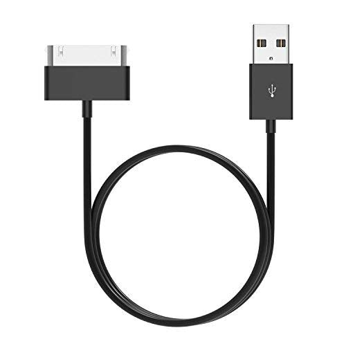  [AUSTRALIA] - Master Cables Replacement 30-Pin USB Data Sync Charging Cable Compatible with iPhone 4/4s,3G/3GS, iPad 1/2/3 and iPod, 1 Metre, Black