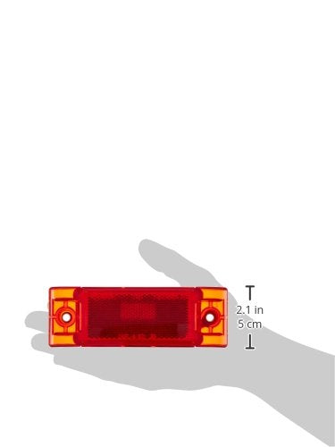  [AUSTRALIA] - Truck-Lite (21201R) Reflectorized Marker/Clearance Lamp
