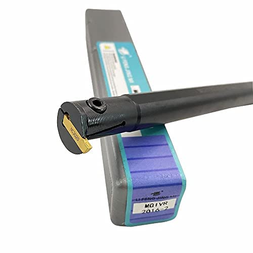  [AUSTRALIA] - GBJ MGIVR2016-2 with MGMN200-G 3020 Grooving Cut-Off Cutter Grooving Insert Boring Bar 16mm 5/8" Grooving Cut-Off Holder for MGMN200 Carbide Inserts Holder (MGIVR2016-2 + 10pcs MGMN200-G 3020) MGIVR2016-2 + 10pcs MGMN200-G 3020
