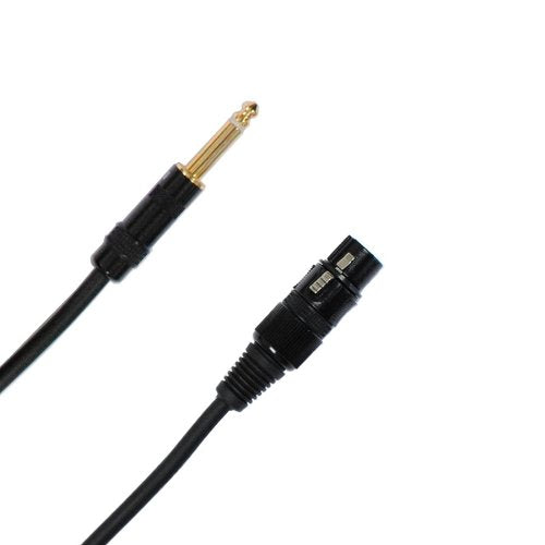  [AUSTRALIA] - Audio2000's 1/4 Inch TS to XLR Female Cable (3 Feet 2 Pack)