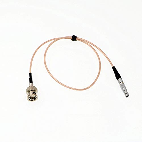  [AUSTRALIA] - Uonecn Timecode Audio Cable 4 pin Male Nor1438 to BNC Plug for Red Epic Scarlet