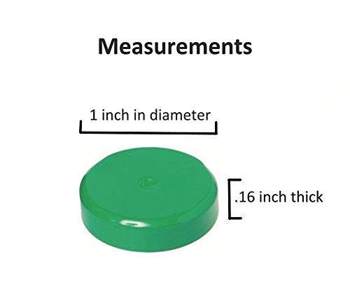 Dowling Magnets Ceramic Disc Magnets (magnetic discs measure 1 inch in diameter x .16 inch thick), Set of 8 - LeoForward Australia