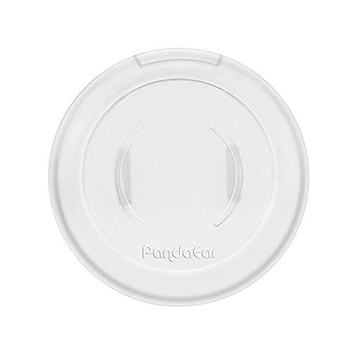  [AUSTRALIA] - PandaEar Outlet Plug Covers(52 Pack) Clear Child Proof Electrical Protector Safety Caps with Adult Easy Release Concave Design