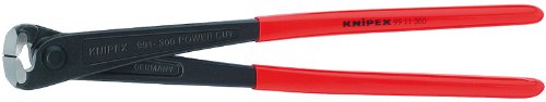  [AUSTRALIA] - KNIPEX - 99 11 300 Tools - High Leverage Concreters' Nippers, Plastic Coated (9911300)