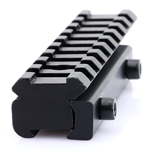  [AUSTRALIA] - dophee 11mm to 20mm Dovetail Picatinny Weaver Rail Extension Adapter Scope Mount Base