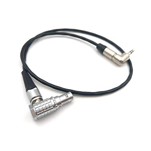  [AUSTRALIA] - SZJELEN TRS 3.5mm to 0B 5pin Plug Tentacle Sync Timecode Cable for Arri Alexa Mini/LF/XT, Sound Devices 644 Timecode Cable