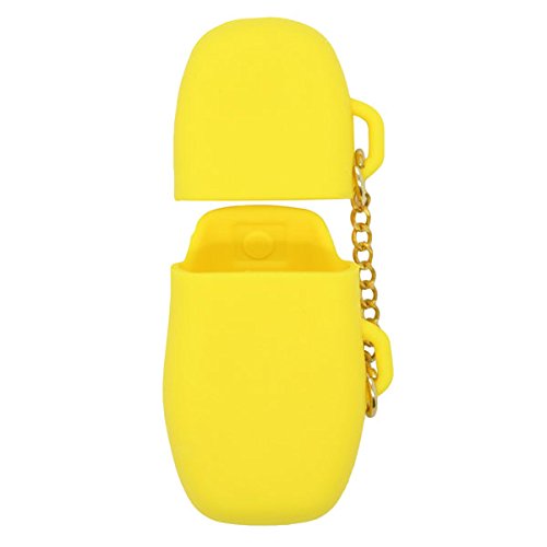  [AUSTRALIA] - SEGADEN Silicone Cover Protector Case Skin Jacket fit for PORSCHE 3 Button Remote Key Fob CV2920 Yellow