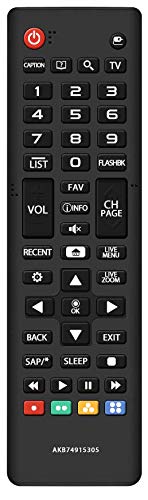 AKB74915305 Remote Control fit for LG 43UH6030 43UH6100 43UH6500 49UH6030 49UH6090 49UH6100 49UH6500 50UH5500 50UH5530 55UH6030 55UH6090 55UH6150 55UH6550 60UH6035 60UH6150 60UH6550 65UH5500 65UH6030 - LeoForward Australia