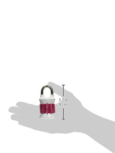  [AUSTRALIA] - Master Lock 1535DWD Locker Lock Set Your Own Word Combination Padlock, 1 Pack, Colors May Vary Word Combo