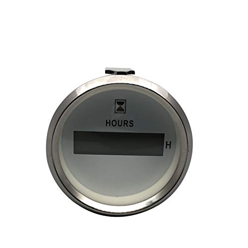  [AUSTRALIA] - ELING Waterproof Hour Meter Gauge 9-32V 52mm(2") with Backlight