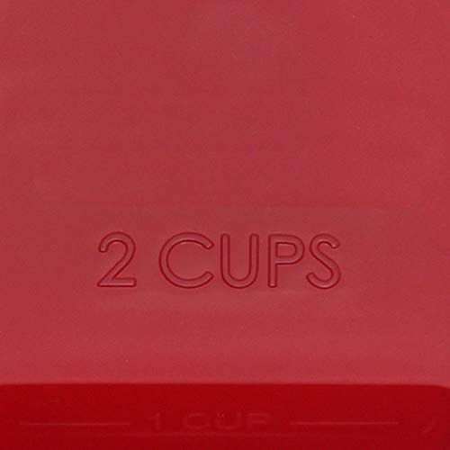 Roots & Branches Two-Cup Measuring Scoop, 2, Red - LeoForward Australia