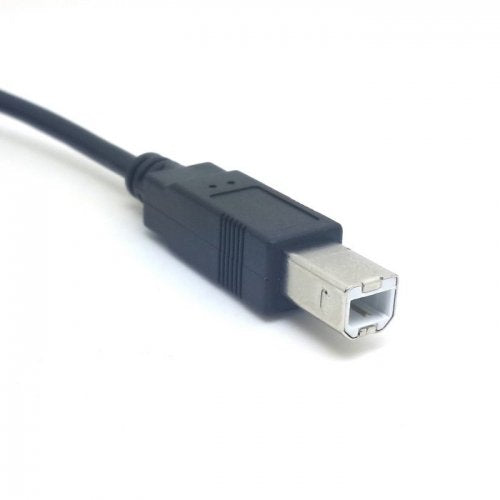  [AUSTRALIA] - Dual USB 2.0 Male to Standard B Male Y Cable 80cm for Printer & Scanner & External Hard Disk Drive CableCC