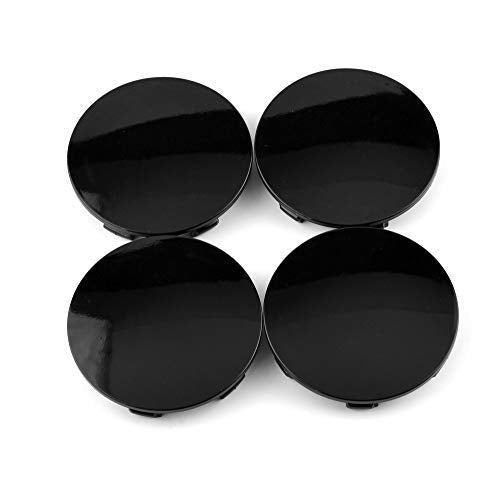 RTRHINOTUNING 62mm 58mm Black Car Wheel Center Hub Caps Set of 4 for Volk Racing TE37 - LeoForward Australia