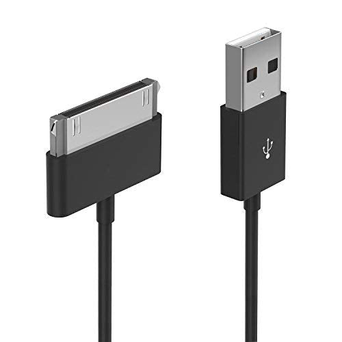  [AUSTRALIA] - Master Cables Replacement 30-Pin USB Data Sync Charging Cable Compatible with iPhone 4/4s,3G/3GS, iPad 1/2/3 and iPod, 1 Metre, Black