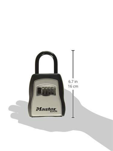 Master Lock 5400D Lock Box, 5 Key Capacity, Black Standard Dial Key Lock Box - LeoForward Australia