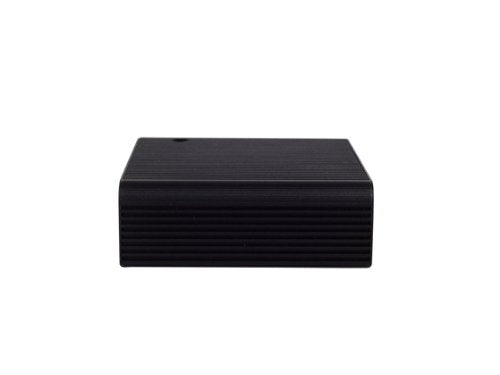  [AUSTRALIA] - Silverstone Tek Aluminum NUC Case with Top Cover Heat-Pipe, 1x HDMI Port and 2X Display Ports - Black PT14B-H1D2