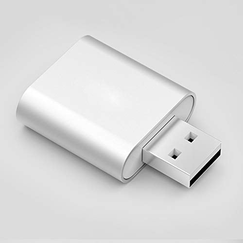  [AUSTRALIA] - Onwon USB Audio Adapter with 3.5mm Speaker/Headphone and Microphone Jacks, Plug and Play, No External Drivers, Campatible with Windows, Mac, Linux and Chromebook